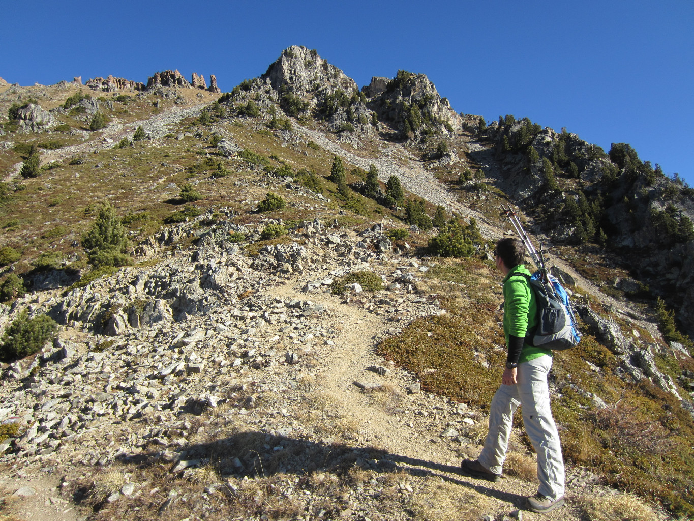 Catogne, arête SE
