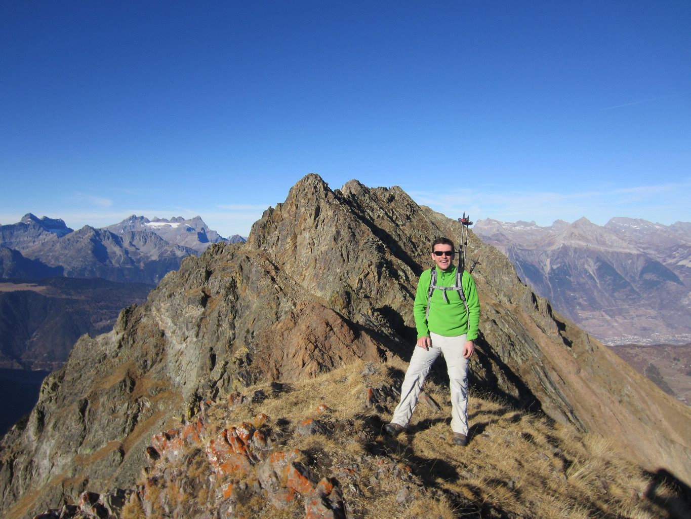 Catogne, arête SE