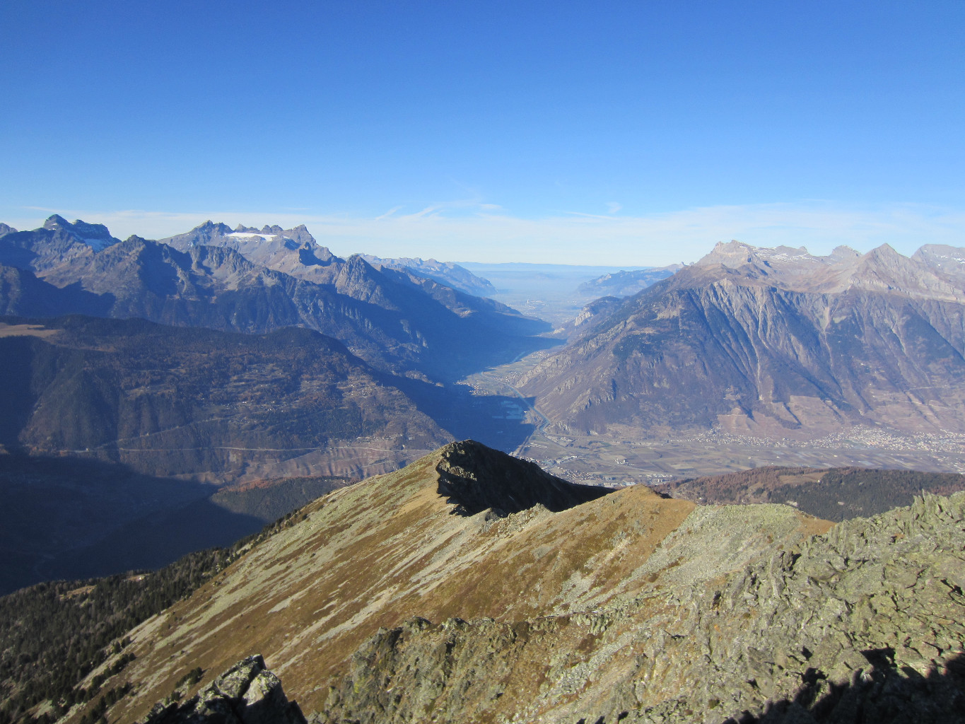 Catogne, arête SE