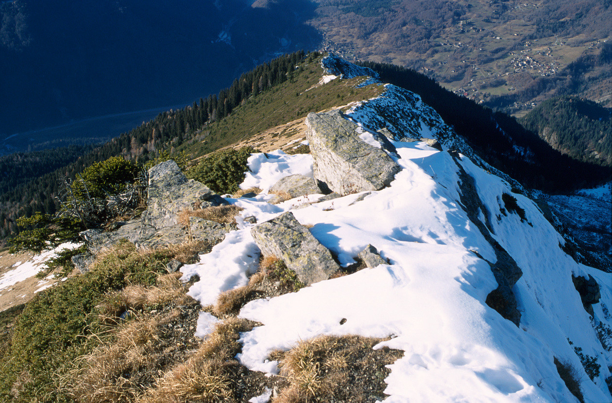Montée à l'Aiguillette des Houches
