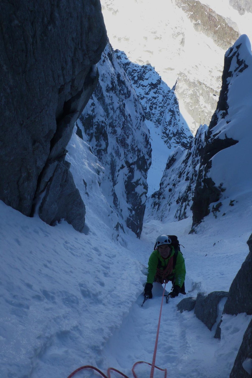 haut du couloir