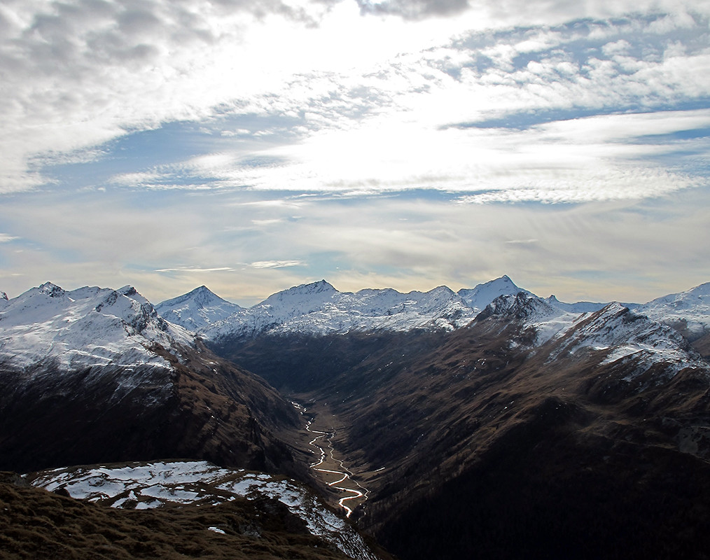 la Val Madrisa dalla Grimsla.