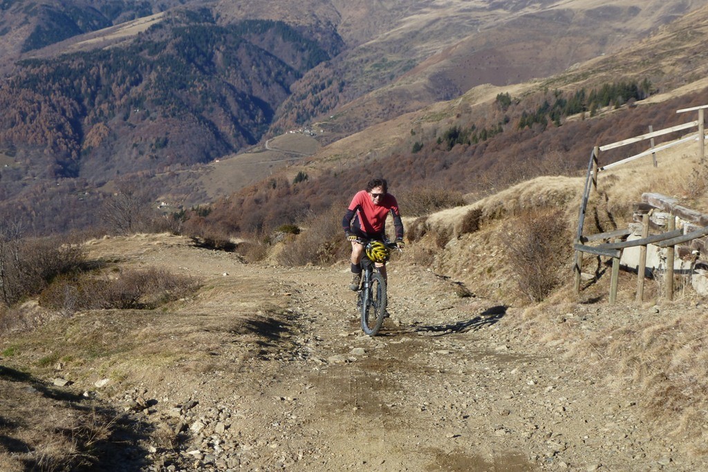 Rampa impegnativa verso San Lucio