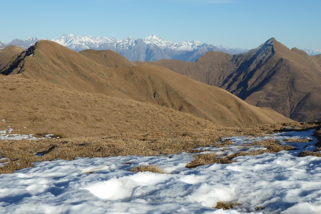 Monte Lungo, Vetta del Vallone e Disgrazia