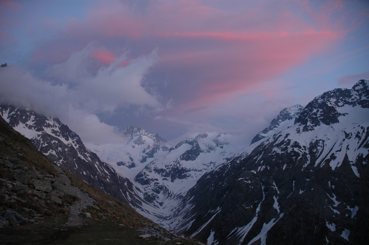 Couchant à Temple-Ecrins