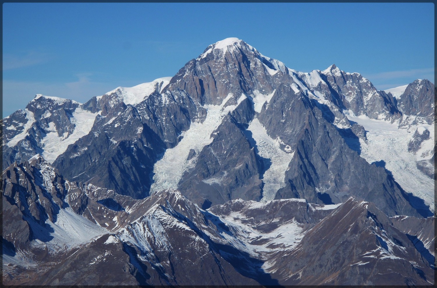Les grandes voies du Mont Blanc
