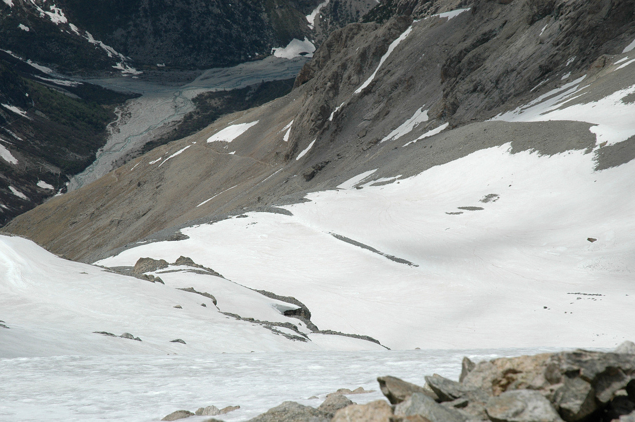 pentes W du col de la Temple