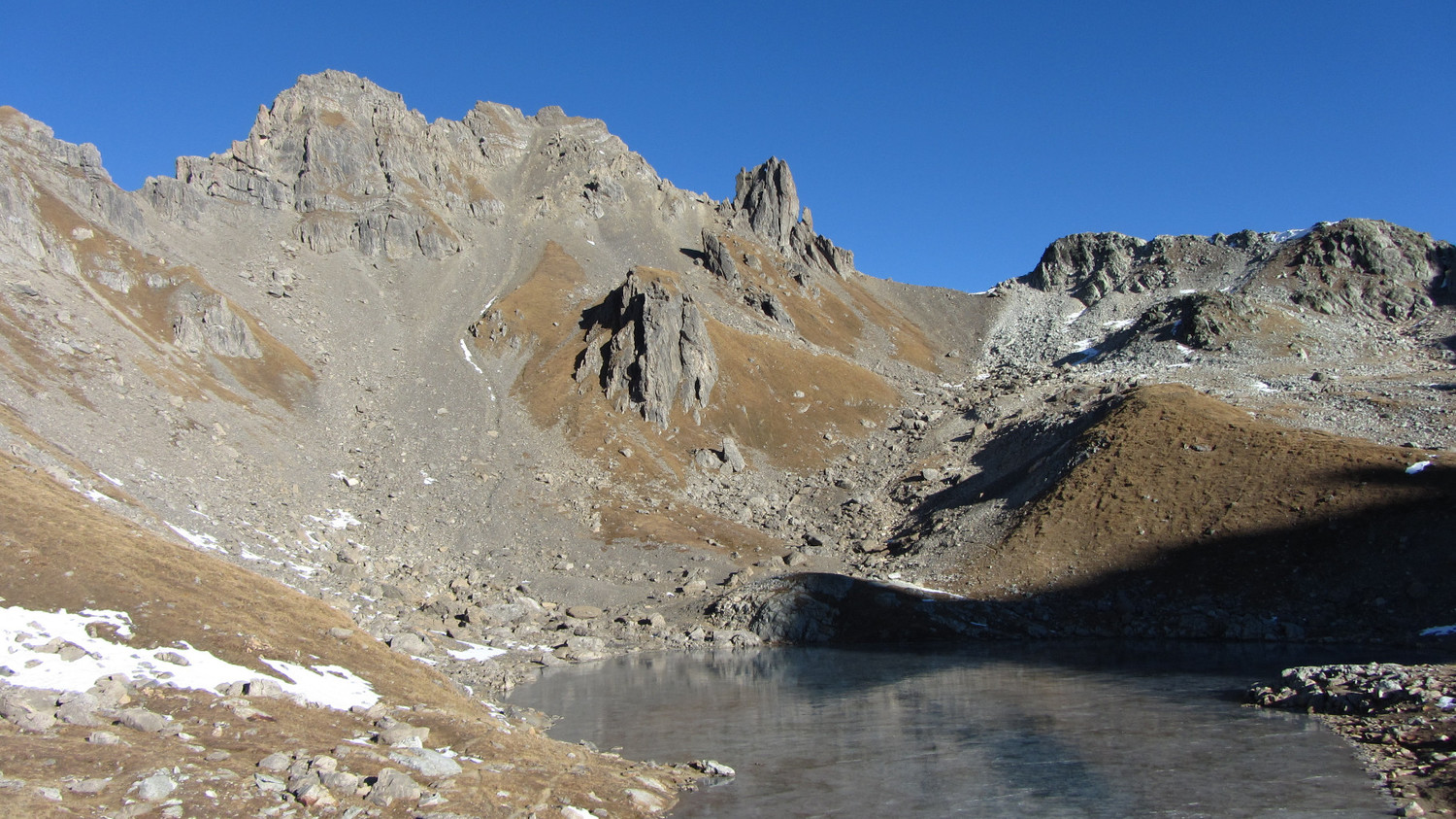 Col du Grand Fond, Pointe et Lac de Presset