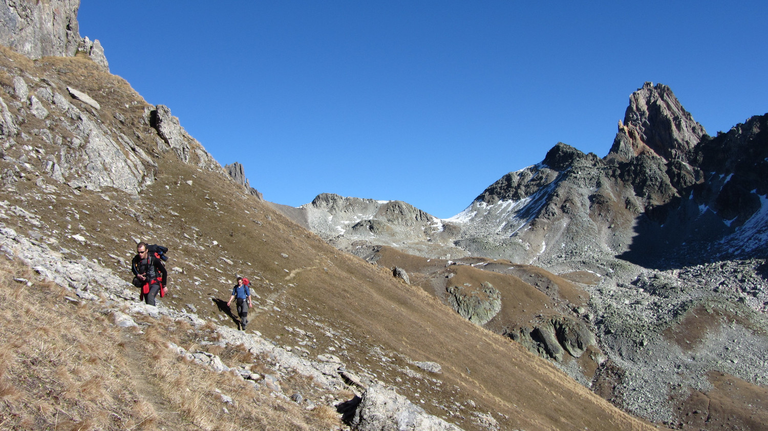 Aiguille de la Nova depuis le Col du Bresson