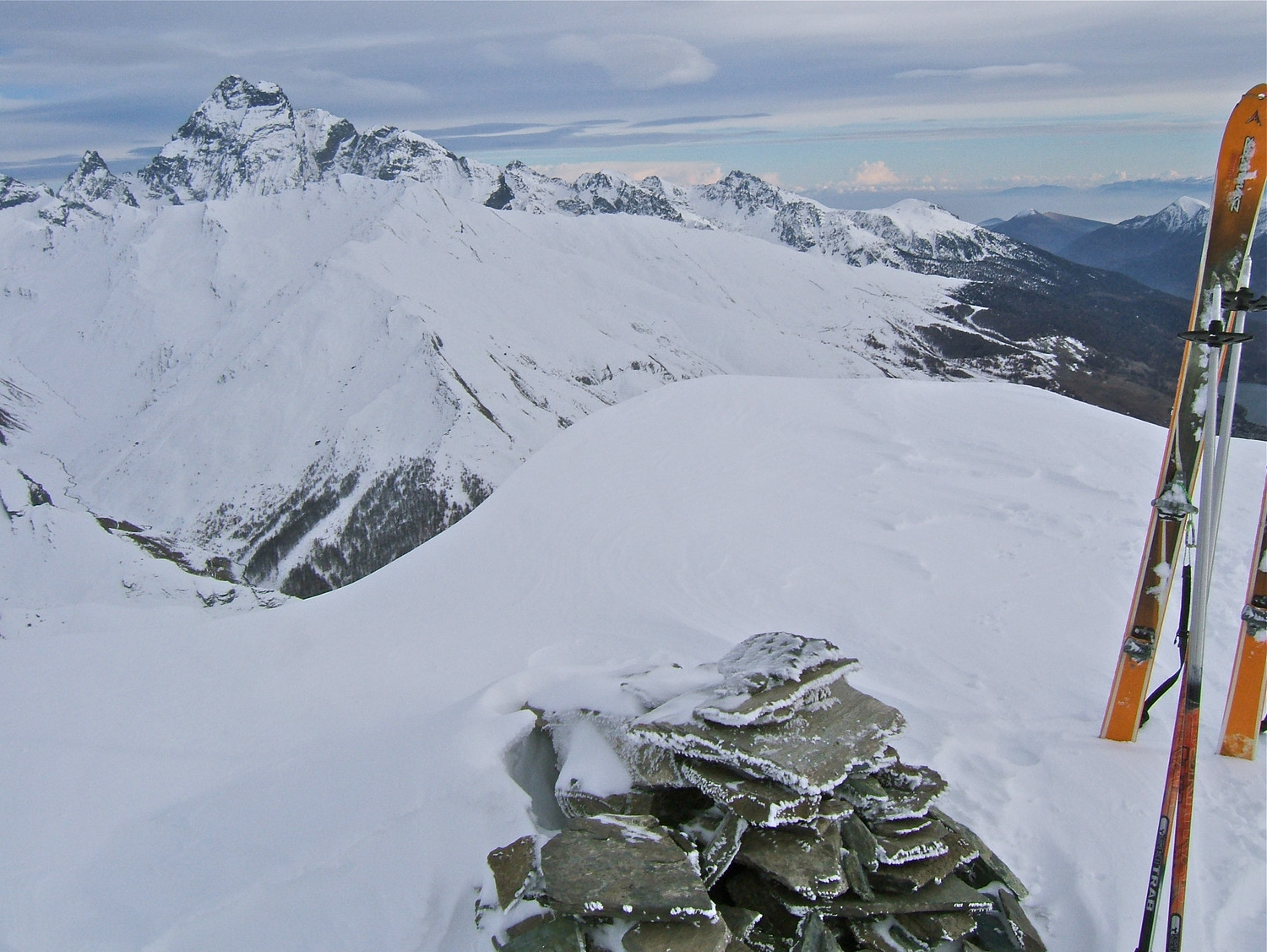 Vue sur le Viso.