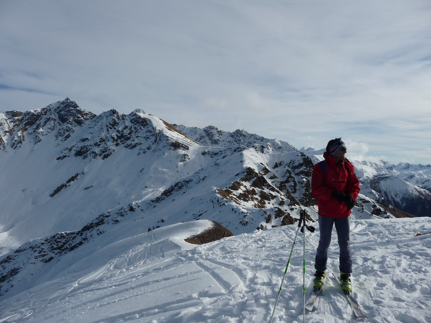 Nilo in cima alla "Piatta"