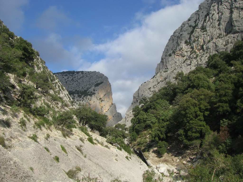 sortie de la première gorge