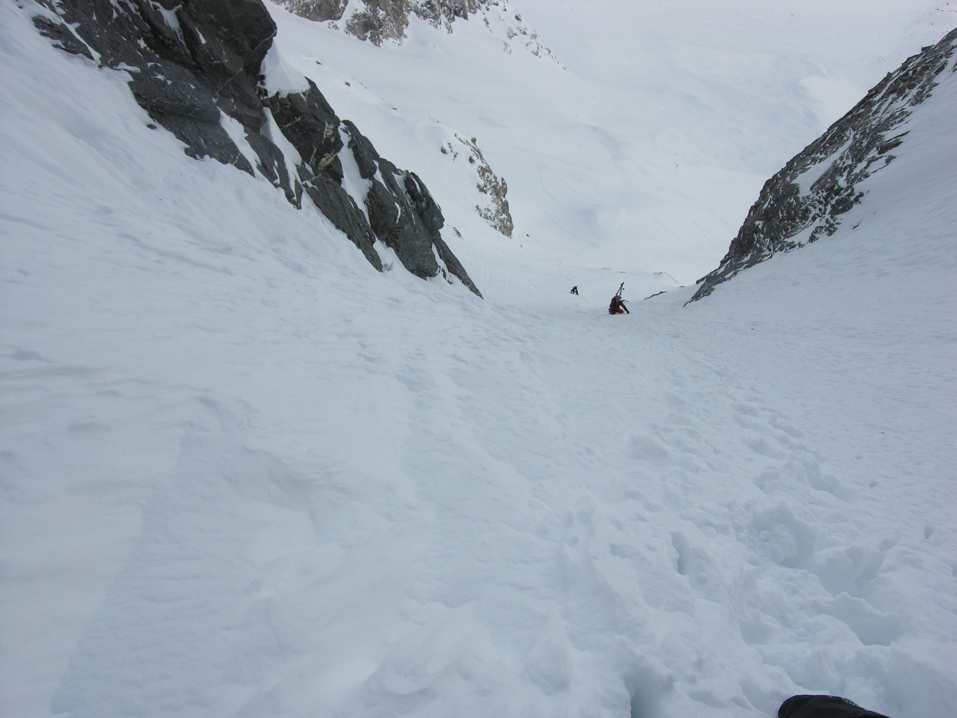 dans le couloir