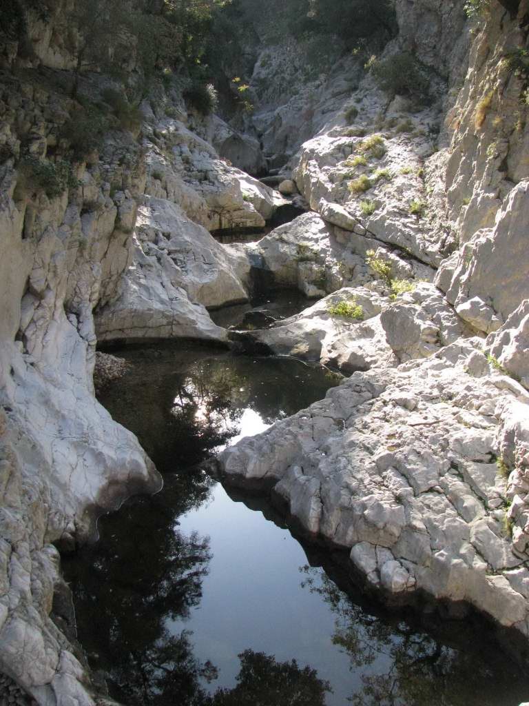 une deuxième section de gorge plus petite