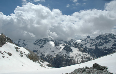 Col de la Temple, vue vers l' W, par omα