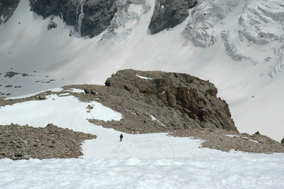 Descente vers le glacier Noir, par omα