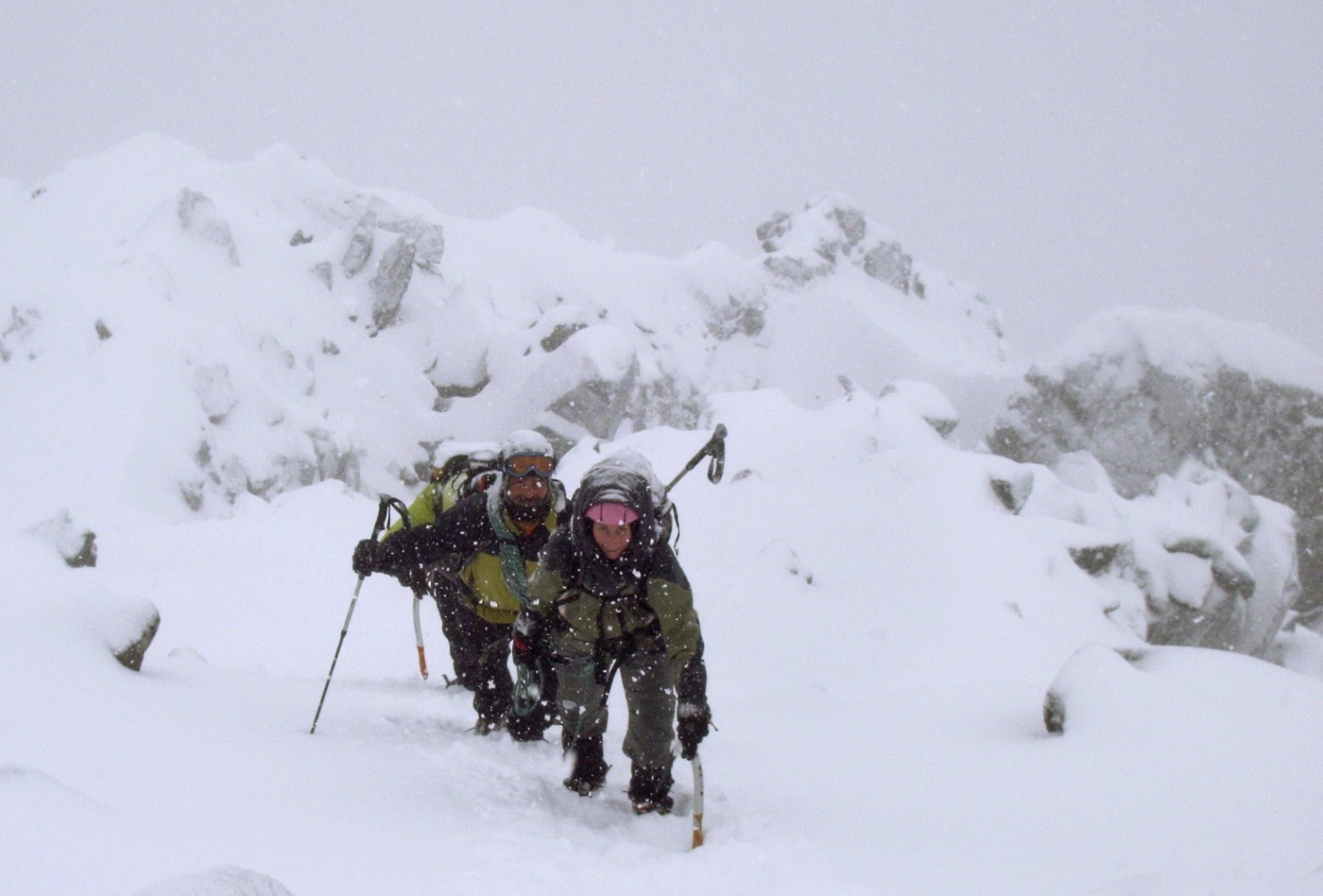 Sur l'arête