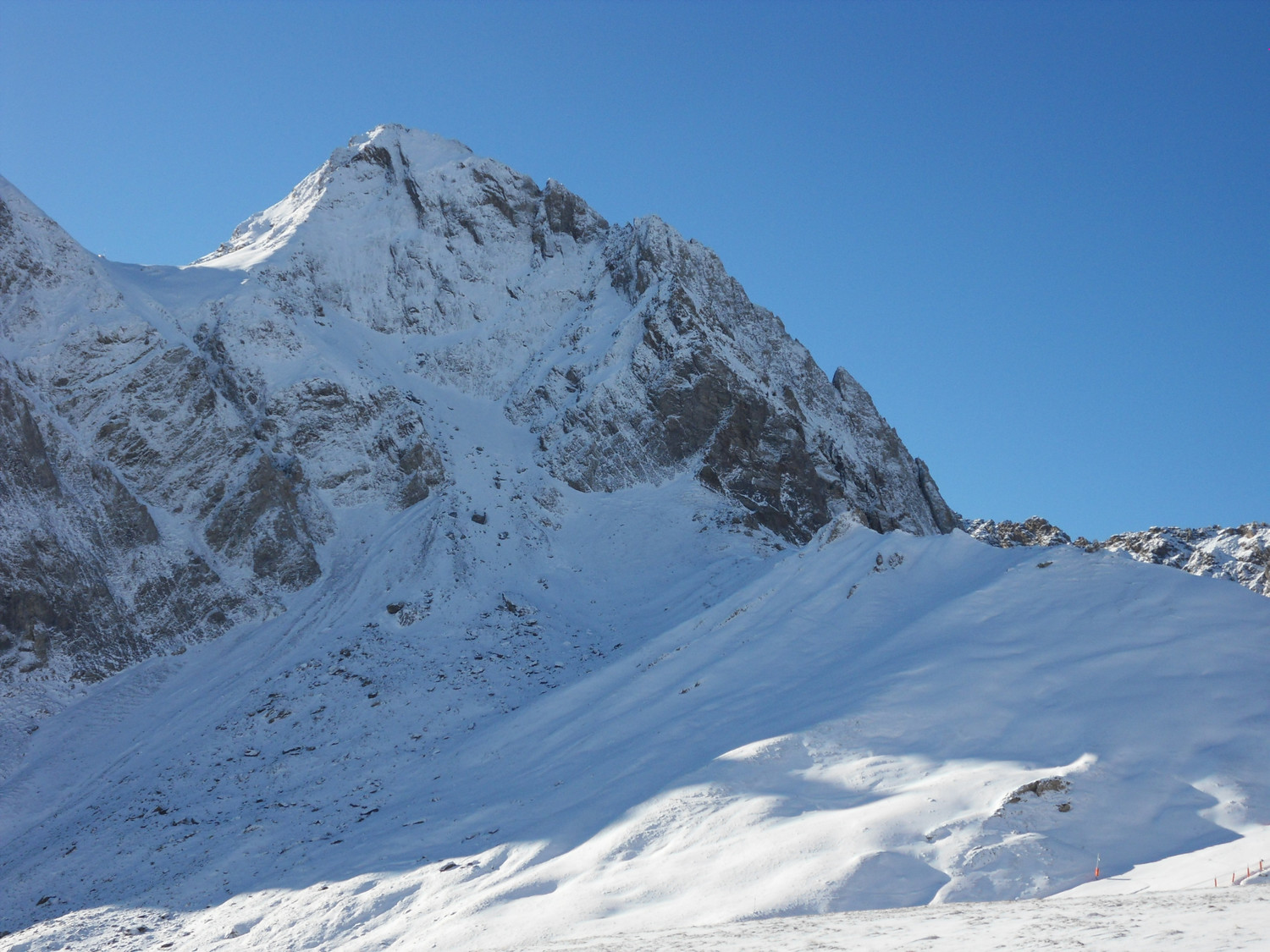 a gauche du col du tourmalet