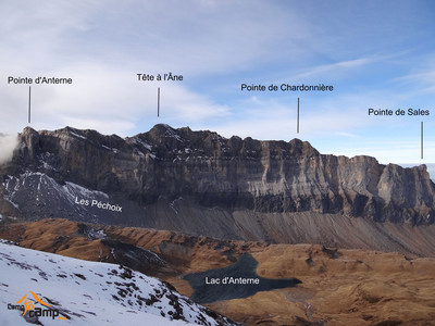 Rochers des Fiz - Versant E