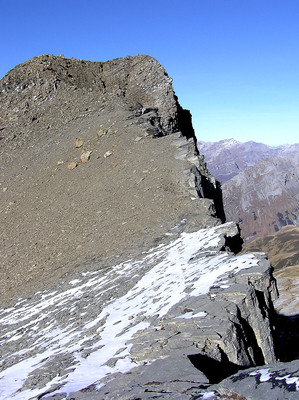 Tête à l'Âne depuis la pointe d'Anterne