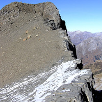 Tête à l'Âne depuis la pointe d'Anterne