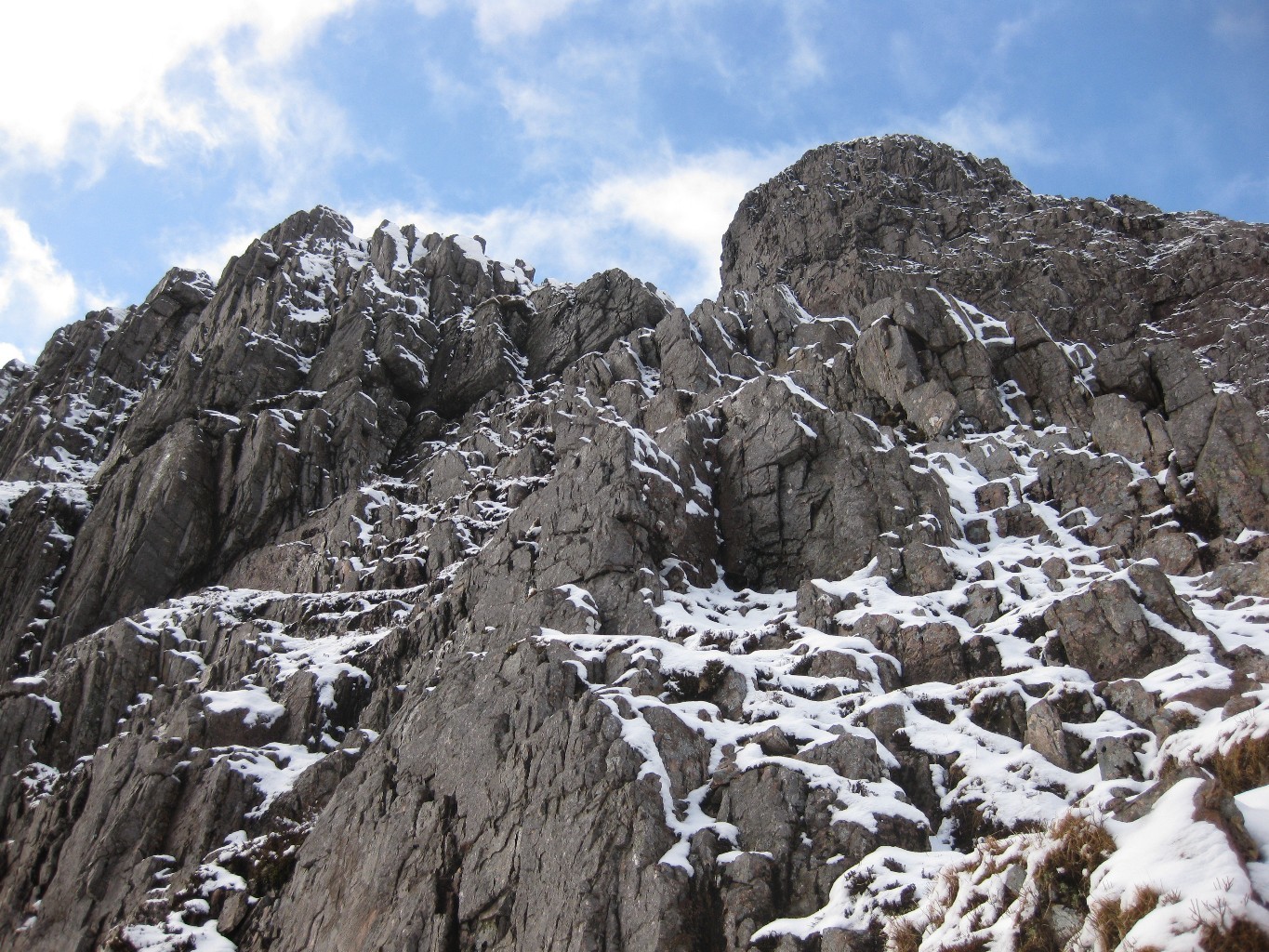 curved ridge
