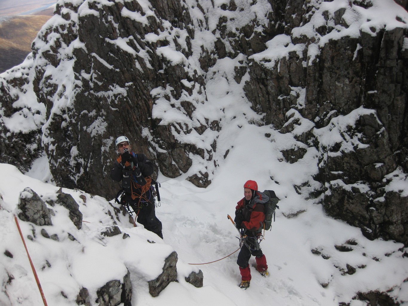 curved ridge