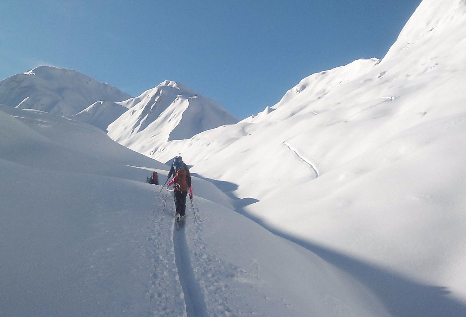 Montée direct Cretté de la Perche
