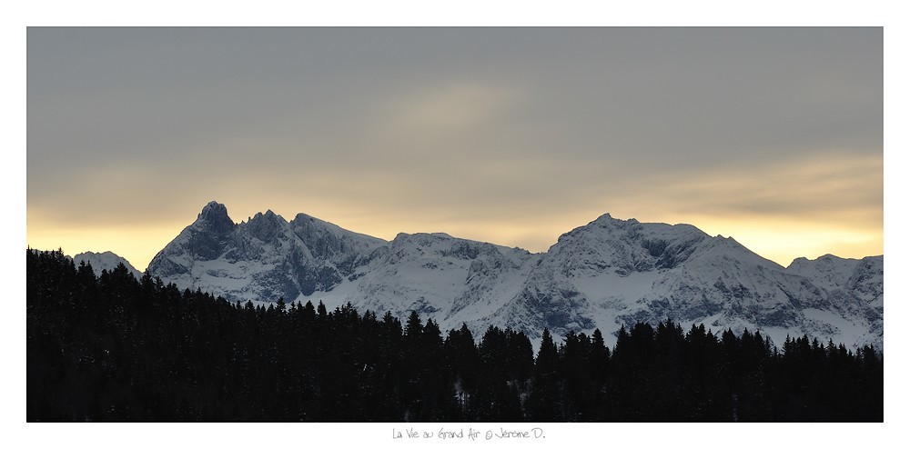 Le Grand Pic : drapé d'or