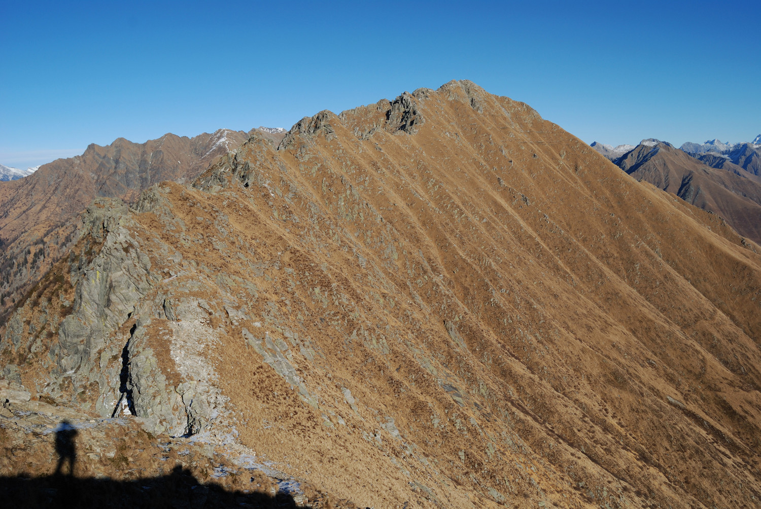 Il versante meridionale del Monte Torresella 2245 m