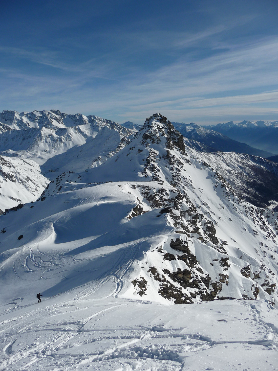 Finalmente un paesaggio invernale!