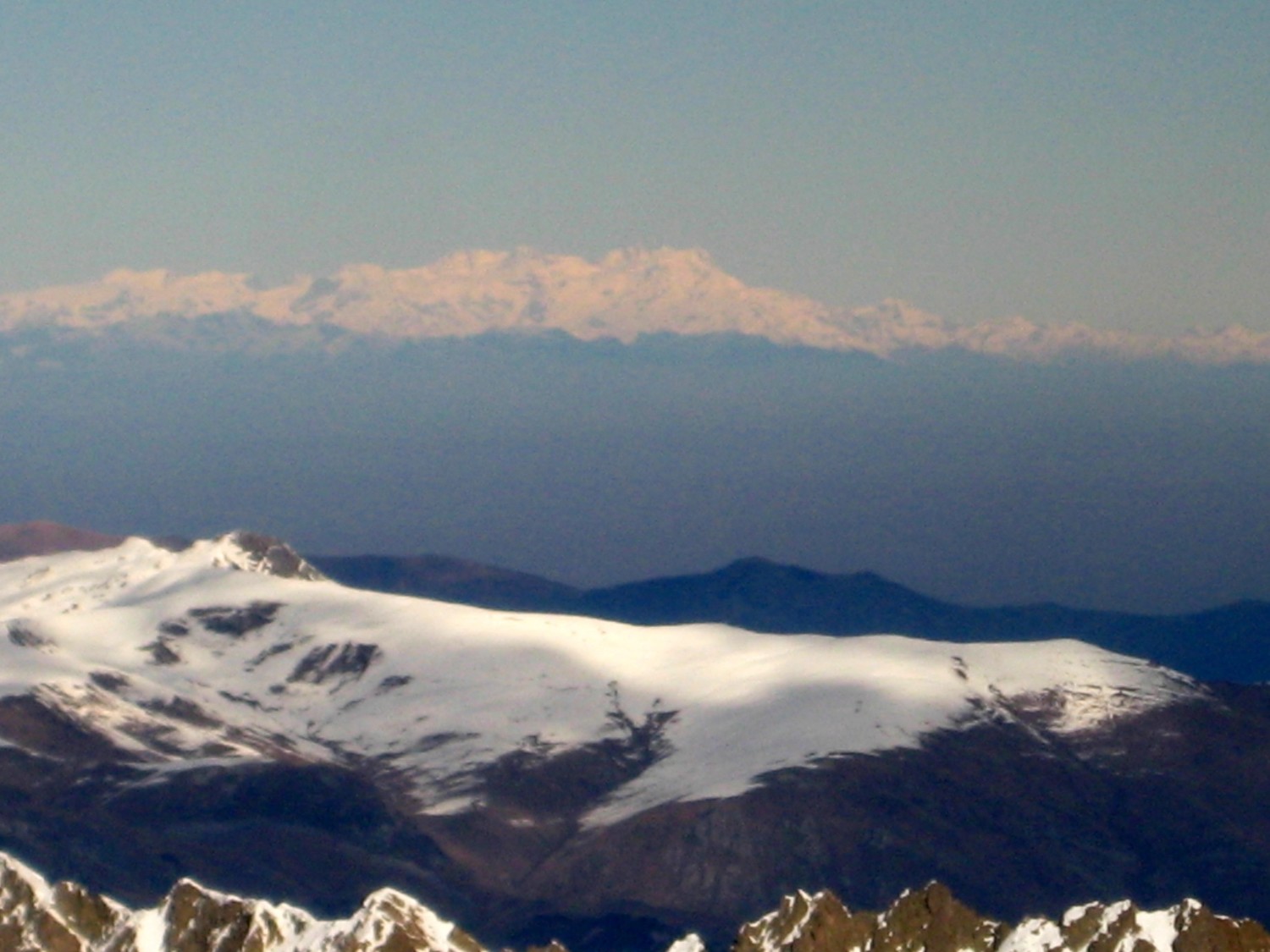 Massif du Mont Rose peut-être???