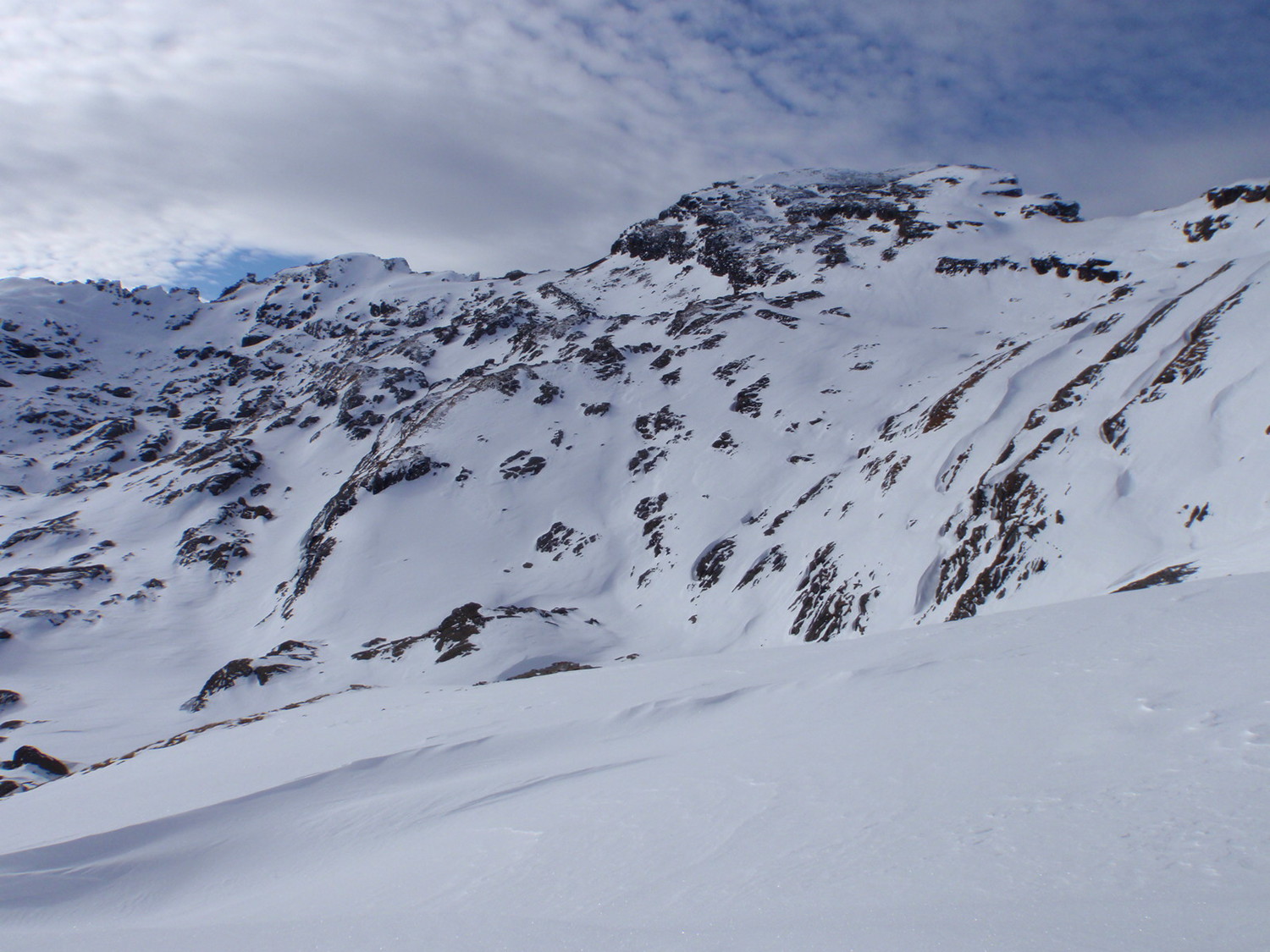 Vue sur le sommet