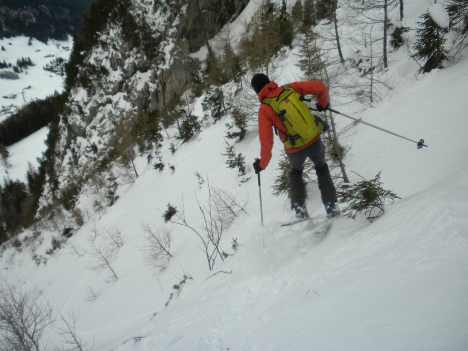 Vince dans le bas du couloir