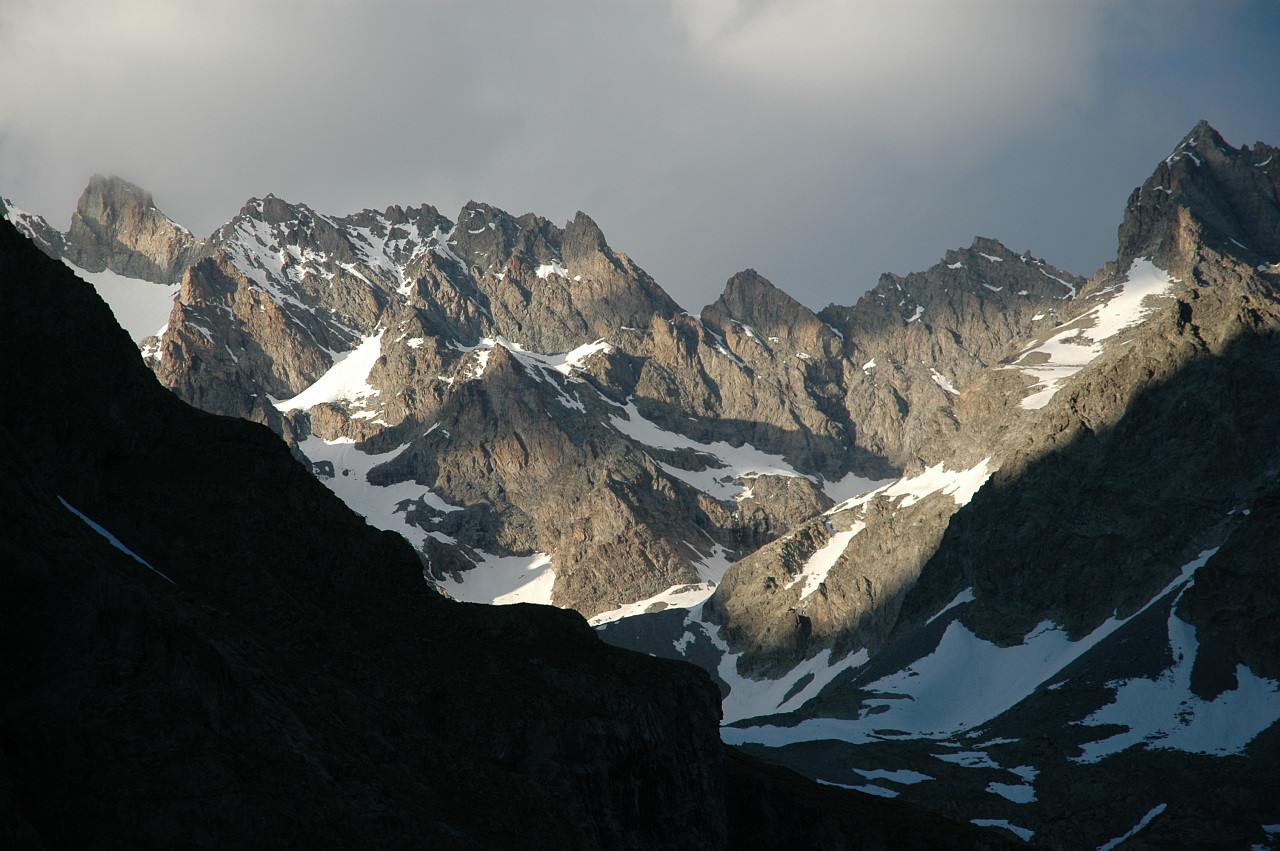 Les Agneaux S le soir, Col du Monêtier