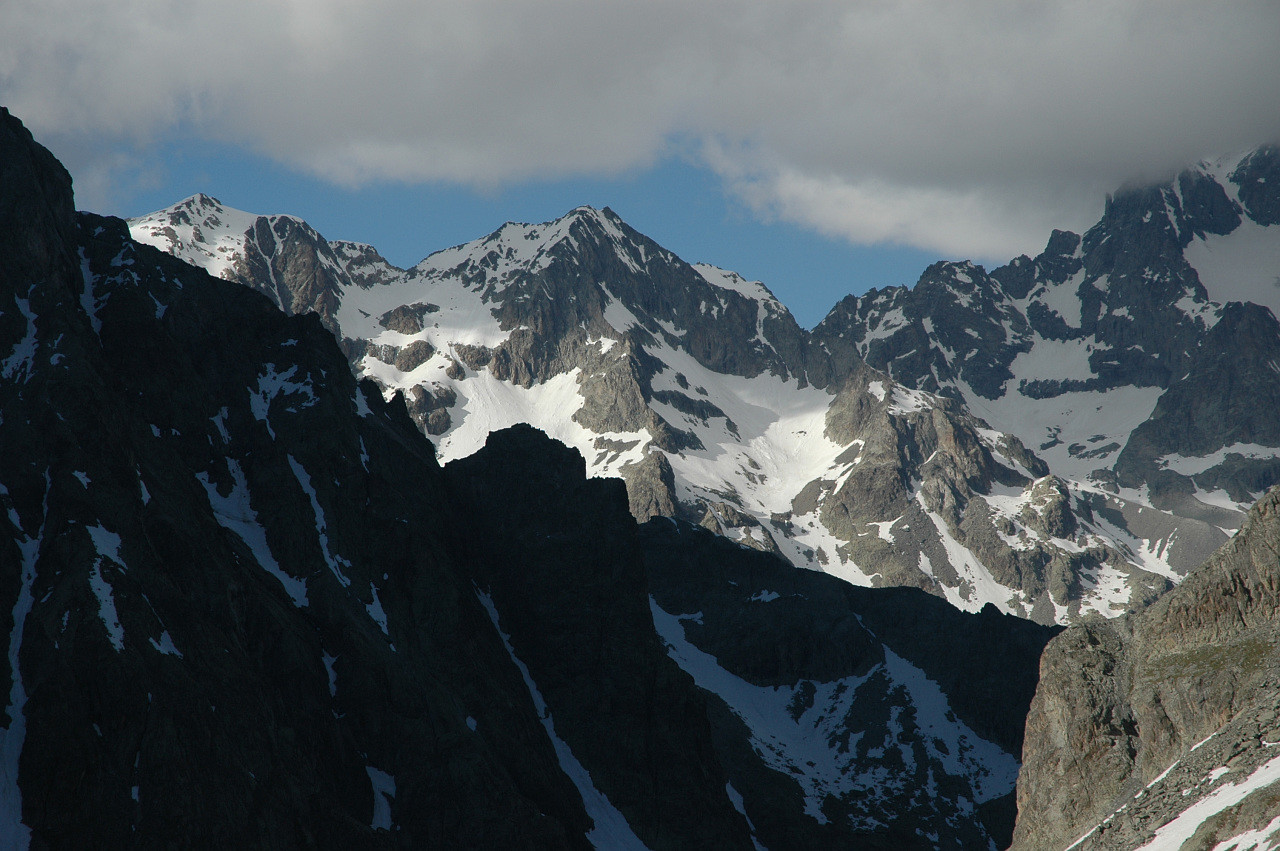 Pic du Glacier d'Arsine, Pointe Cézanne SW