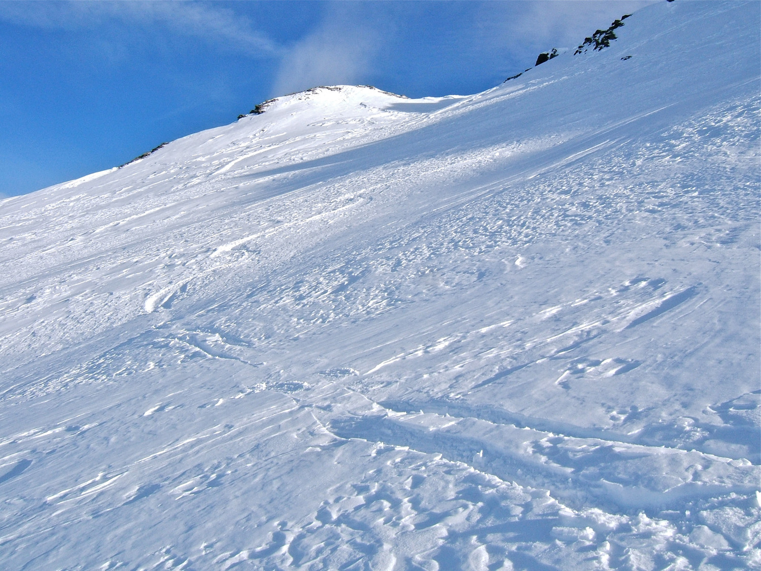 Descente N de Bellino en poudre.