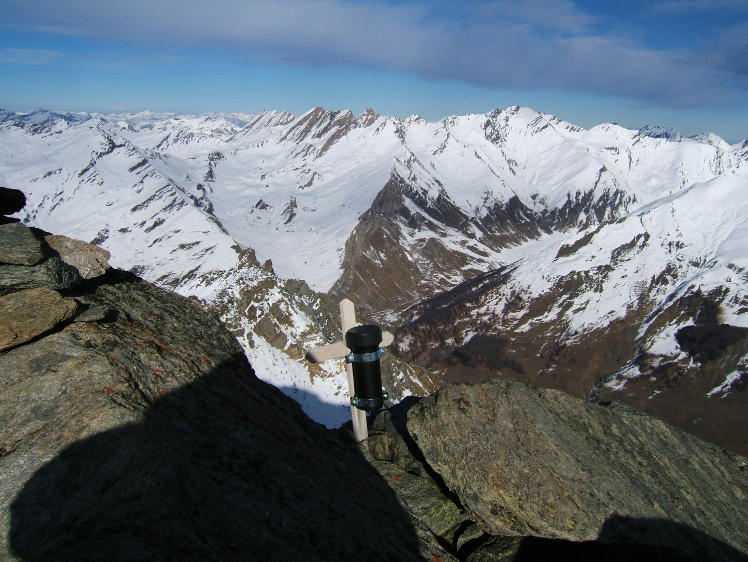 Pienasea vue sur le Col Agnel.