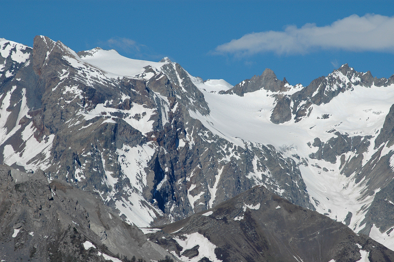 Col du Monêtier E, glacier du Monêtier