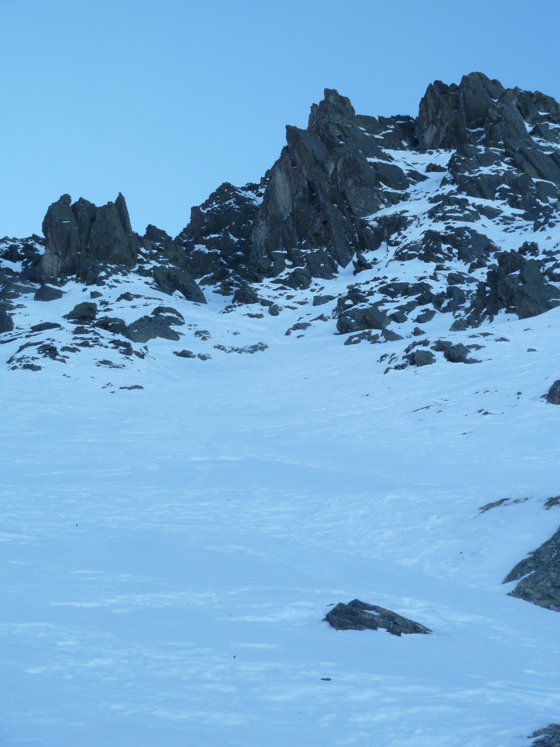 Neige croutée