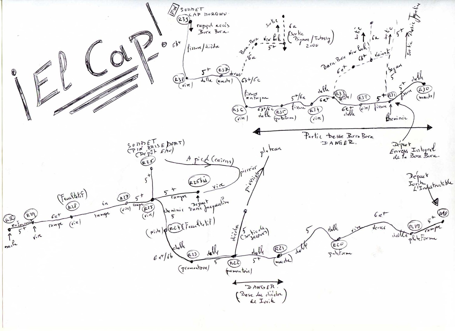 Croquis N°1.2 i El Cap !