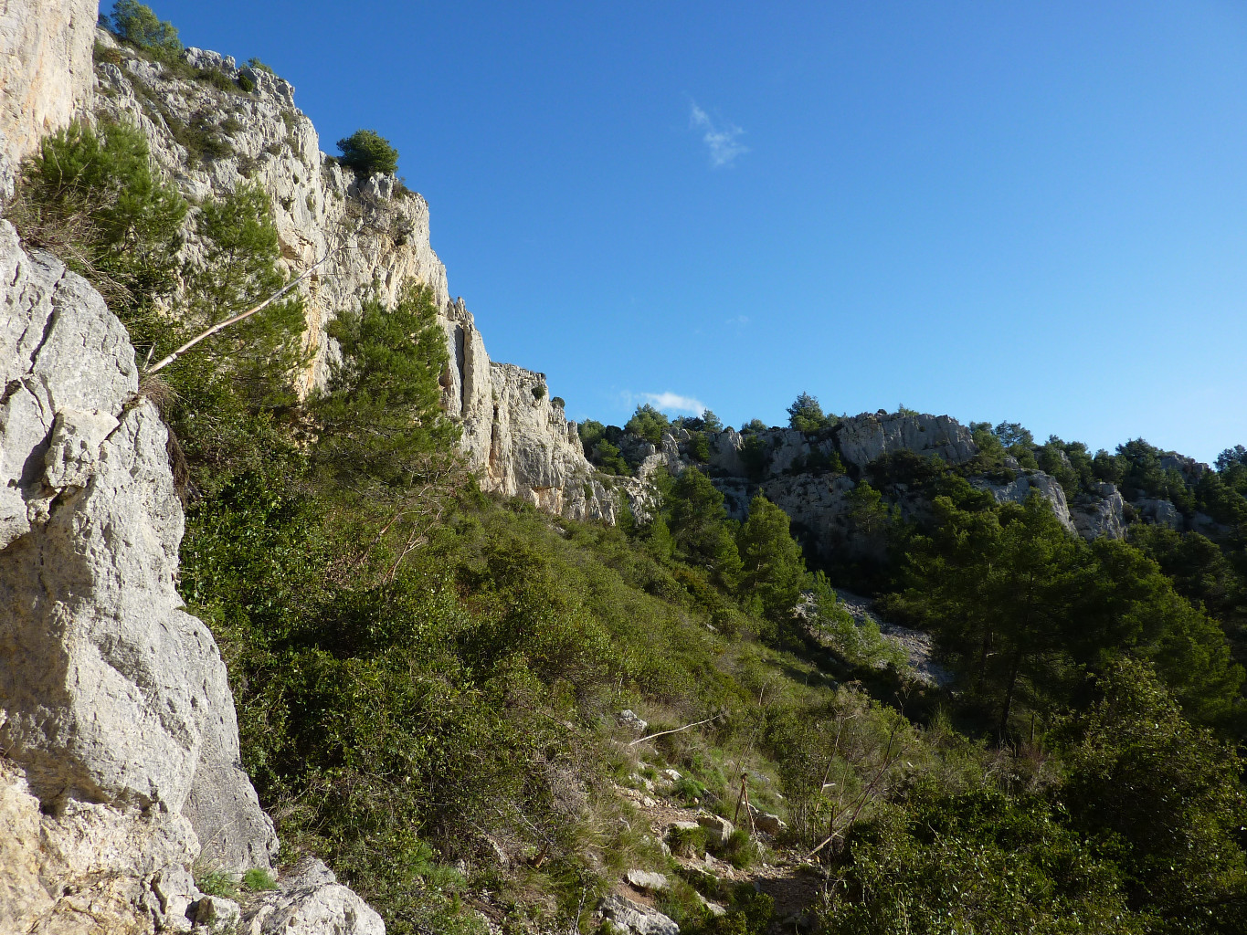 Que de belles voies à faire au soleil !