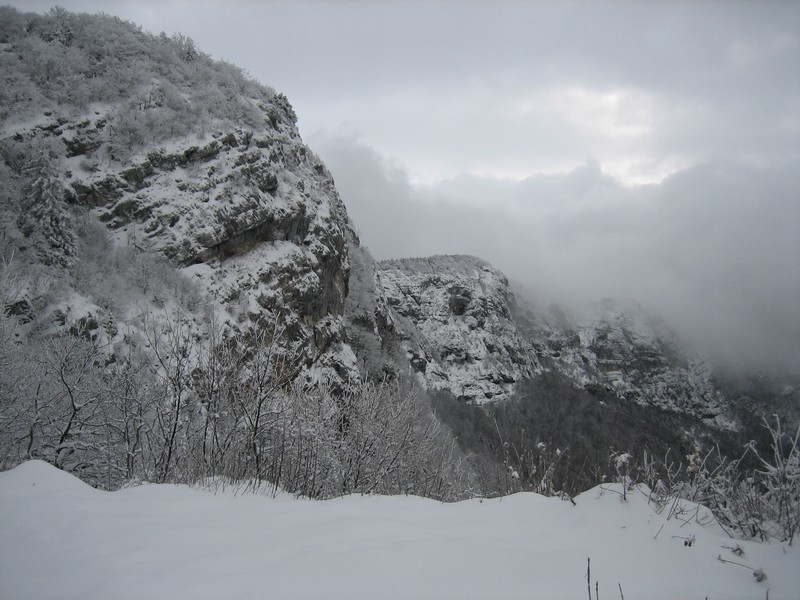 Au Col des Sauts, aperçu de la crête