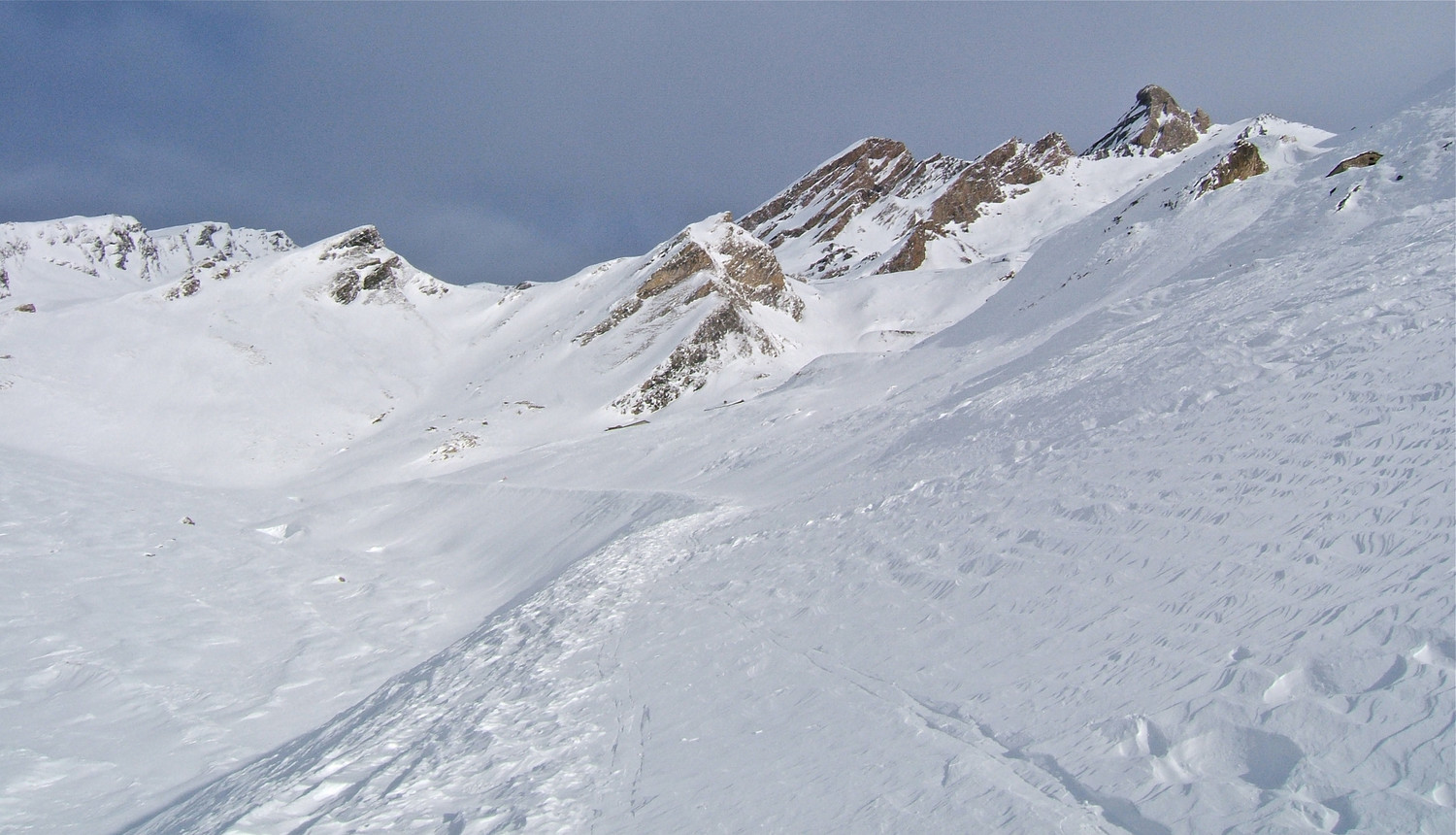 Vers le Col de l'Agnel.
