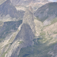 Mont de Maniglia, Monte Castello, versant S du col Greguri, par omα