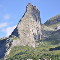 Monte Castello, versant S du col Greguri, par omα