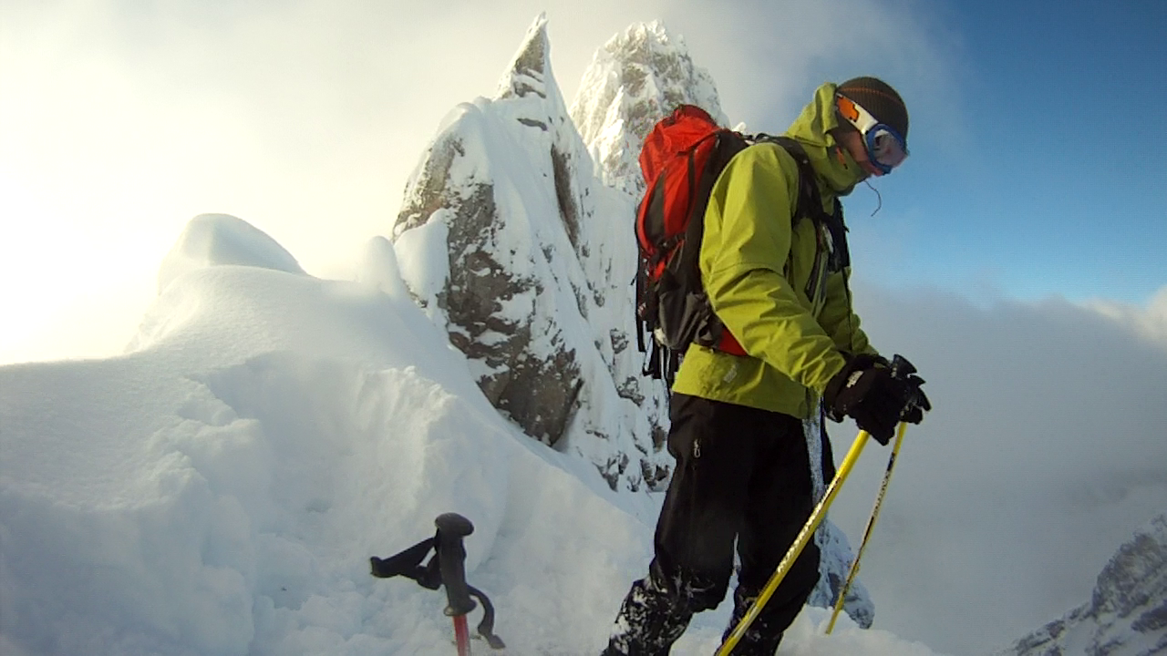Le haut du couloir.