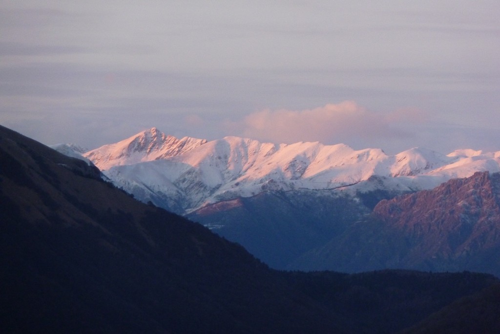 Pizzo di Gino e Pianchette ancora poca Neve per lo SKIALP