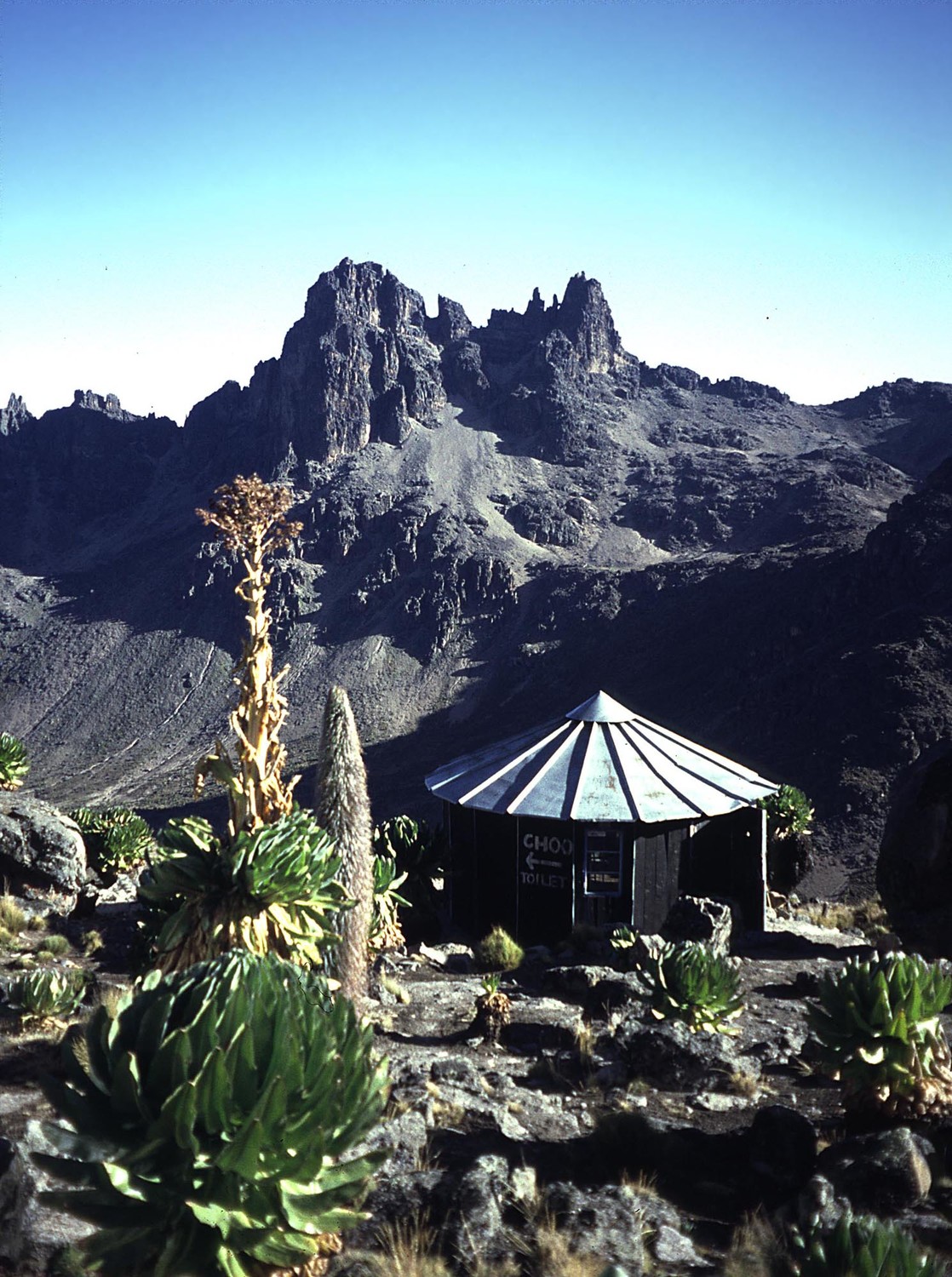 Kami Hut (4400m), Mont Kenya