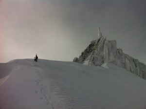 arete aiguille du midi